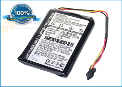 Аккумулятор CS-TMP400SL для TomTom 340S LIVE XL 3,7V 1100Ah Li-ion