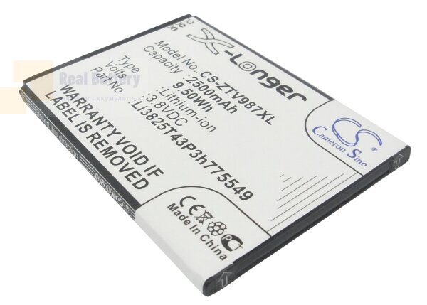 Аккумулятор CS-ZTV987XL для Amazing A6 3,8V 2500Ah Li-ion