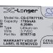 Аккумулятор CS-CTR771XL для Casio C771 3,7V 1700Ah Li-ion