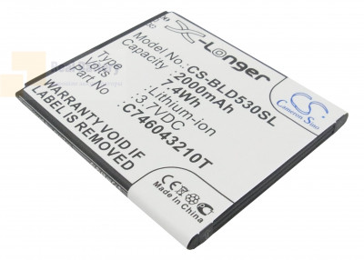 Аккумулятор CS-BLD530SL для Explay Fresh 3,7V 2000Ah Li-Polymer