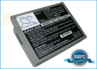 Аккумулятор CS-DE100L для DELL Inspiron 1100  14,8V 6600mAh Li-ion