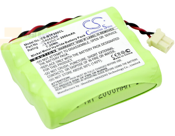 Аккумулятор CS-BTF300CL для BT Freelance 1 3,6V 2000Ah Ni-MH