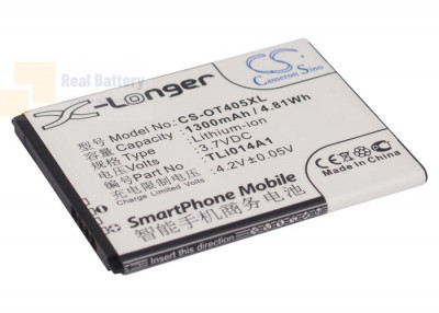 Аккумулятор CS-OT405XL для T-Mobile Evolve 3,7V 1300Ah Li-ion