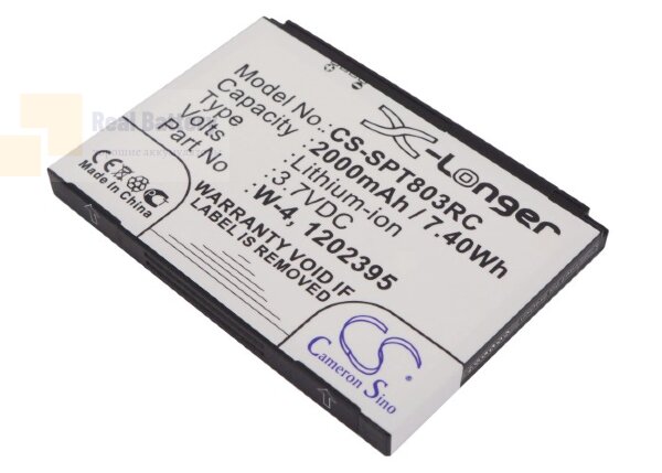 Аккумулятор CS-SPT803RC для Sierra Wireless 803S 4G LTE 3,7V 2000Ah Li-ion
