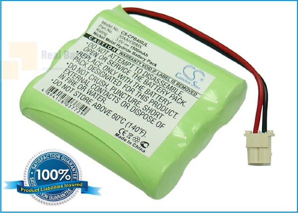 Аккумулятор CS-CPB400JL для GP 30AAK3BMX 3,6V 1500Ah Ni-MH