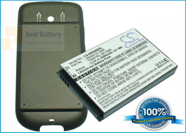 Аккумулятор CS-HDS200HL для Sprint Hero 3,7V 2200Ah Li-ion