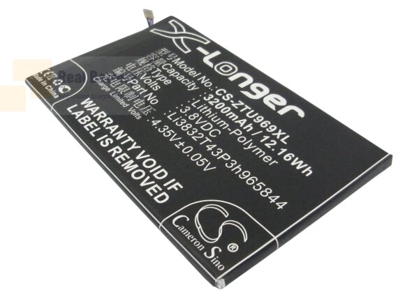 Аккумулятор CS-ZTU969XL для Amazing A7 3,8V 3200Ah Li-Polymer