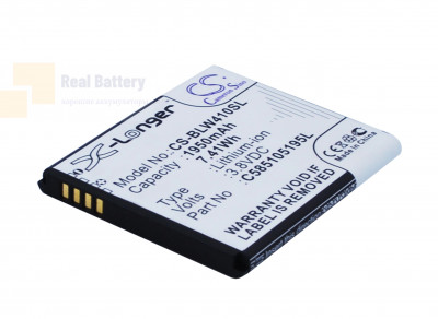 Аккумулятор CS-BLW410SL для BLU W410 3,8V 1950Ah Li-ion