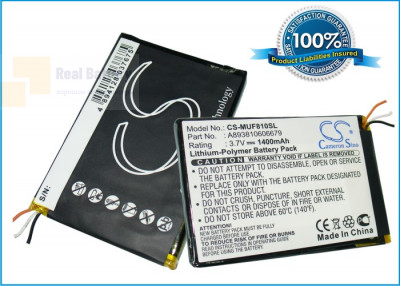 Аккумулятор CS-MUF810SL для i-mate 810-F 3,7V 1400Ah Li-Polymer