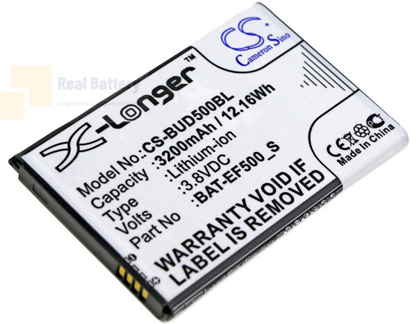 Аккумулятор CS-BUD500BL для Bluebird EF500R 3,8V 3200Ah Li-ion