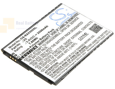 Аккумулятор CS-EXX500SL для Explay X5 3,8V 2000Ah Li-Polymer