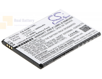Аккумулятор CS-GSM110SL для GSmart Mika MX 3,8V 3000Ah Li-Polymer