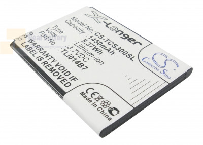 Аккумулятор CS-TCS300SL для TCL E708 3,7V 1450Ah Li-ion