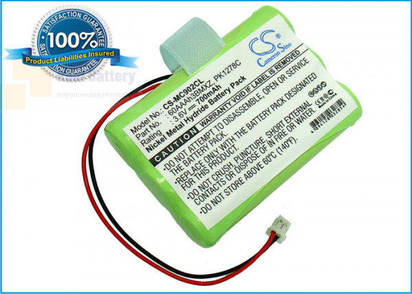 Аккумулятор CS-MC902CL для Aastra M910 3,6V 700Ah Ni-MH