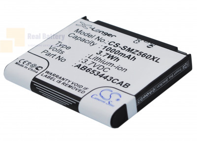 Аккумулятор CS-SMZ560XL для Samsung Behold SGH-T919 3,7V 1000Ah Li-ion