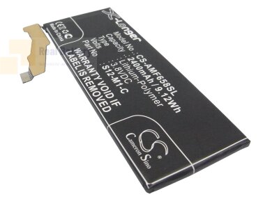 Аккумулятор CS-AMF658SL для Amazon 6581A 3,8V 2400Ah Li-Polymer