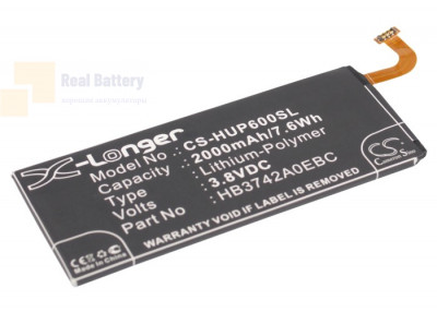 Аккумулятор CS-HUP600SL для Explay Fresh 3,8V 2000Ah Li-Polymer