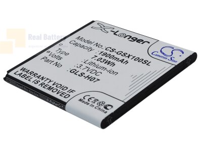 Аккумулятор CS-GSX100SL для GSmart Simba SX1 3,7V 1900Ah Li-ion