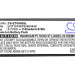 Аккумулятор CS-ZTV900SL для Megafon SP-W1 3,7V 1100Ah Li-ion
