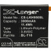 Аккумулятор CS-LKH950SL для LG G Flex 2 3,8V 3000Ah Li-Polymer