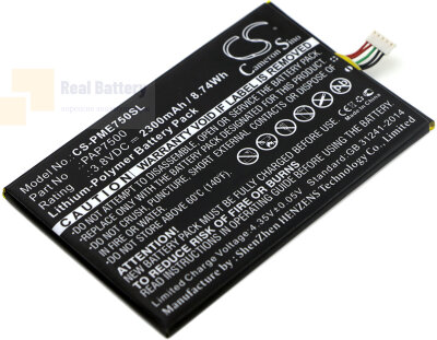 Аккумулятор CS-PME750SL для Prestigio MultiPhone 7500 3,8V 2300Ah Li-Polymer