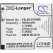 Аккумулятор CS-BLG10MX для Panasonic Lumix DMC-GF3 7,4V 1050Ah Li-ion