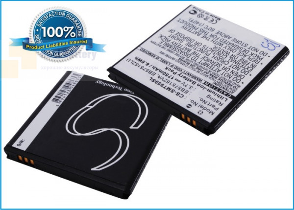 Аккумулятор CS-SMT959SL для AT&T Captivate 3,7V 1750Ah Li-ion