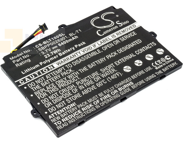 Аккумулятор CS-BLT100SL для LG Optimus Pad L-06C 3,7V 6400Ah Li-Polymer