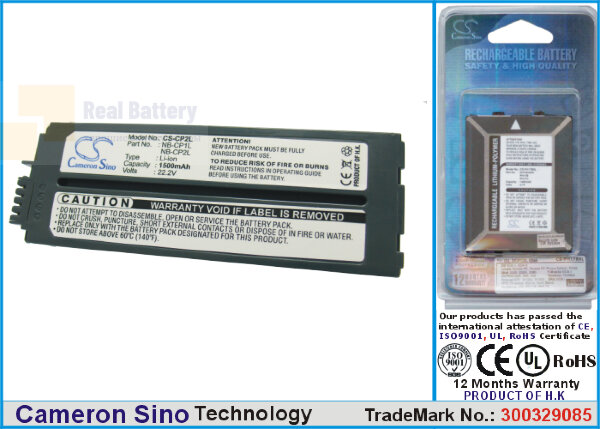 Аккумулятор CS-CP2L для Canon Selphy CP- 500 22,2V 1200Ah Li-ion