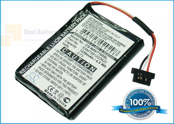 Аккумулятор CS-NAV7100SL для Navman N20 3,7V 1230Ah Li-Polymer