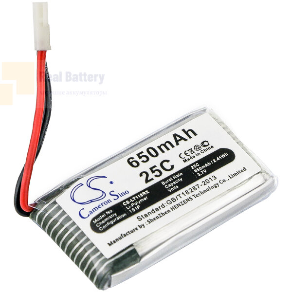Аккумулятор CS-LT118RX для HUAJUN W609-10 3,7V 650Ah Li-Polymer