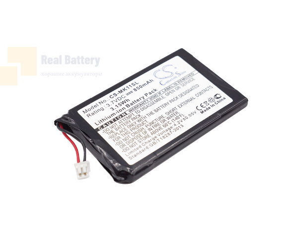 Аккумулятор CS-MK11SL для Toshiba MK 11 3,7V 850Ah Li-ion