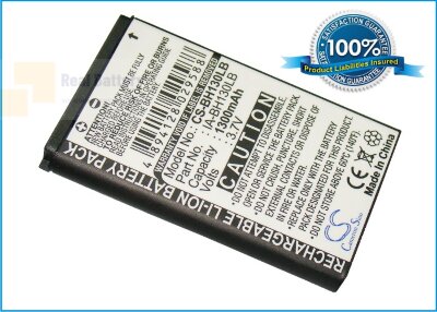 Аккумулятор CS-BH130LB для Samsung HMX-U20 3,7V 1300Ah Li-ion