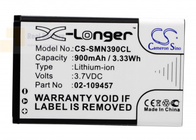 Аккумулятор CS-SMN390CL для Snom 1271 3,7V 900Ah Li-ion