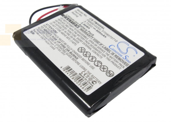 Аккумулятор CS-TM500SL для TomTon One S4L Rider 2nd 3,7V 800Ah Li-ion