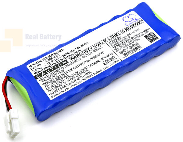 Аккумулятор CS-KZC601MD для Kenz Cardico ECG-601 12V 2000Ah Ni-MH
