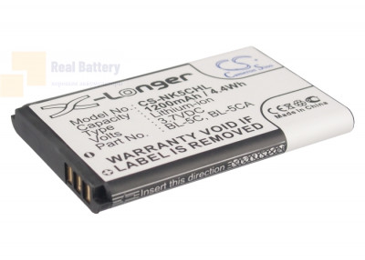 Аккумулятор CS-NK5CHL для Anycool Enjoy W02 3,7V 1200Ah Li-ion