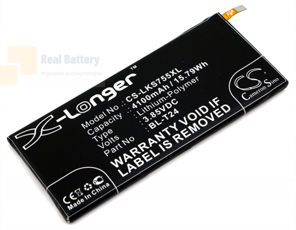 Аккумулятор CS-LKS755XL для LG H700 3,85V 4100Ah Li-Polymer