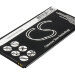 Аккумулятор CS-ZTV910SL для ZTE T9 3,7V 3400Ah Li-ion