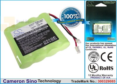Аккумулятор CS-PCP200CL для Audiovox AT22R 4,8V 1300Ah Ni-MH