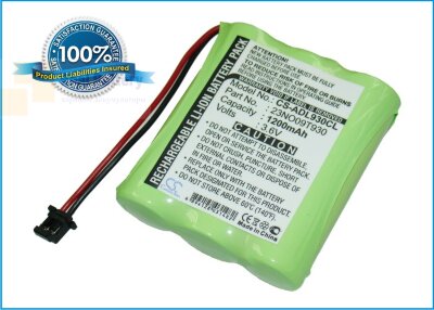 Аккумулятор CS-ADL930CL для Telefunken CA51 3,6V 1200Ah Ni-MH