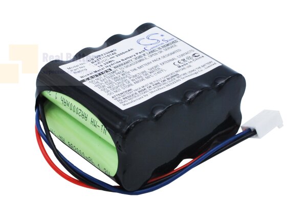 Аккумулятор CS-DRX250MD для Drager Oxipac 2500 9,6V 2000Ah Ni-MH
