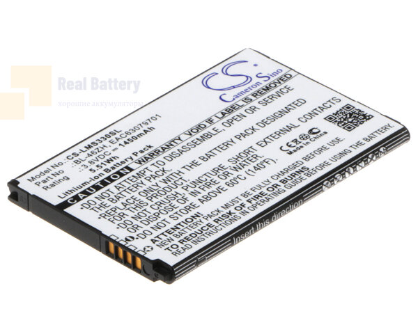 Аккумулятор CS-LMS330SL для AT&T GoPhone 4G LTE 3,8V 1450Ah Li-ion