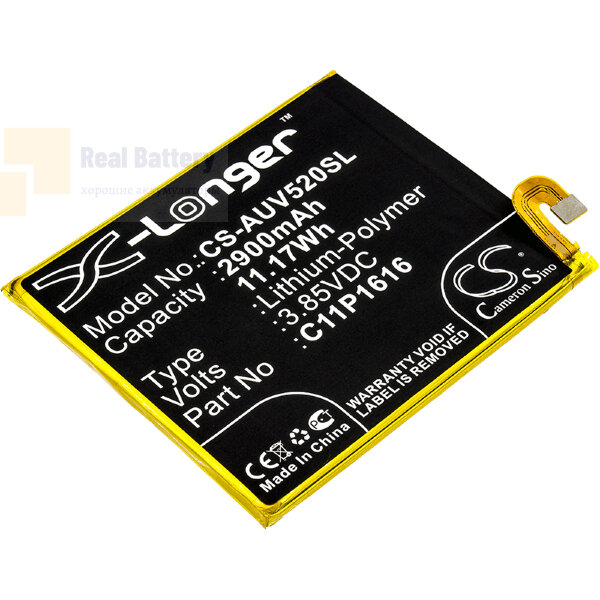 Аккумулятор CS-AUV520SL для Asus A006 3,85V 2900Ah Li-Polymer