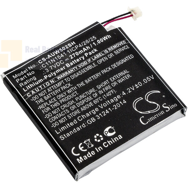 Аккумулятор CS-AUW502SH для Asus W1502QF 3,7V 270Ah Li-Polymer