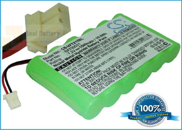 Аккумулятор CS-VFT215BL для Verifone Nurit 2159 7,2V 1500Ah Ni-MH