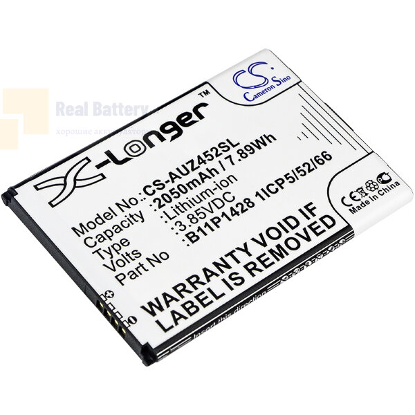 Аккумулятор CS-AUZ452SL для Asus X009DB 3,85V 2050Ah Li-ion