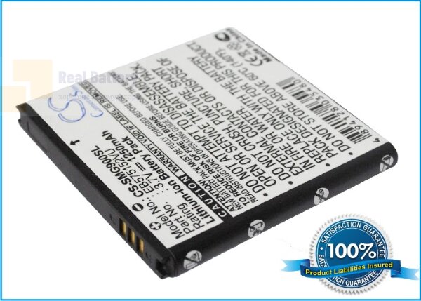 Аккумулятор CS-SMG900SL для Samsung Captivate Glide 3,7V 1250Ah Li-ion
