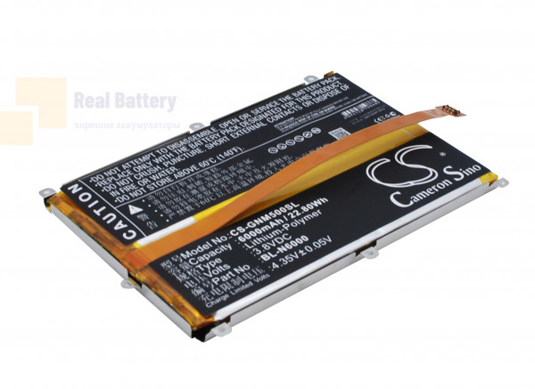 Аккумулятор CS-GNM500SL для GIONEE M5 3,8V 6000Ah Li-Polymer