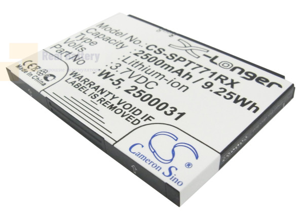 Аккумулятор CS-SPT771RX для AT&T Unite 3,7V 2500Ah Li-ion